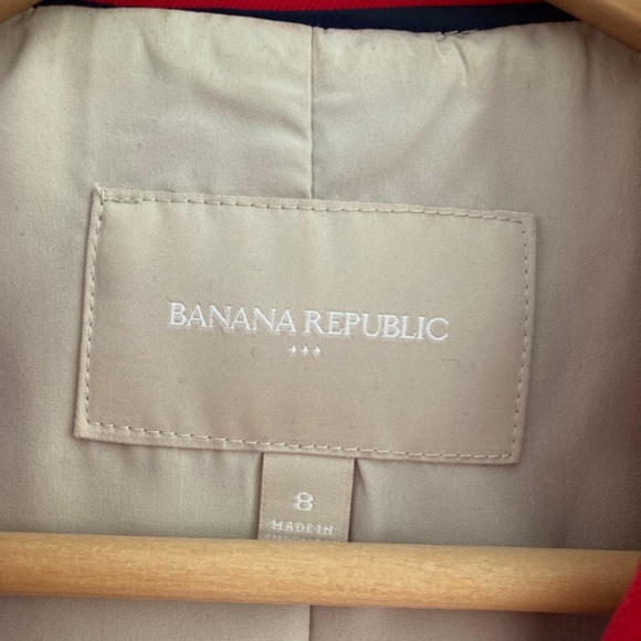 Bright Red Banana Republic Blazer - Picture 2 of 5